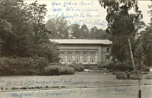 Bad Freienwalde Kurhaus Kat. Bad Freienwalde