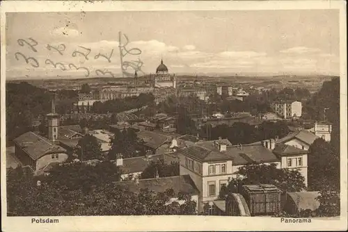 Potsdam Panorama Nikolaikirche / Potsdam /Potsdam Stadtkreis