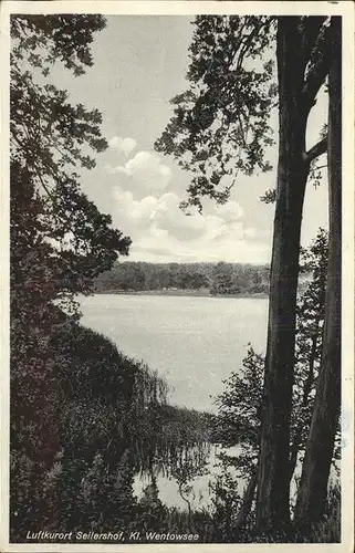 Seilershof Uferpartie am Wentowsee Luftkurort Kat. Gransee