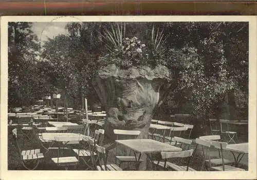 Garsedow Terrasse vom gasthaus Zur gruenen Aue Kat. Wittenberge