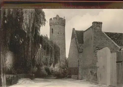 Jueterbog Alte Stadtmauer Turm Kat. Jueterbog