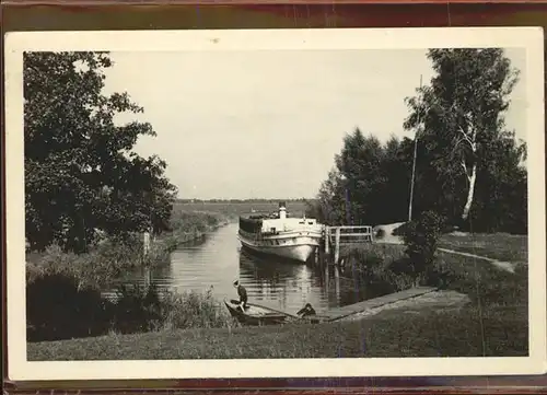 Kolberg Ostseebad Kolobrzeg Dampfer Hafen Anlegestelle Boot Uferweg / Kolobrzeg /Kolobrzeg