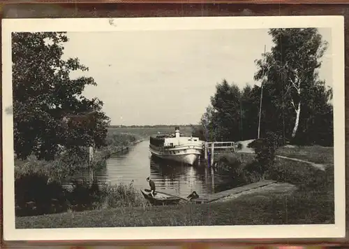 Kolberg Ostseebad Kolobrzeg Dampfer Hafen Anlegestelle Boot Uferweg / Kolobrzeg /Kolobrzeg