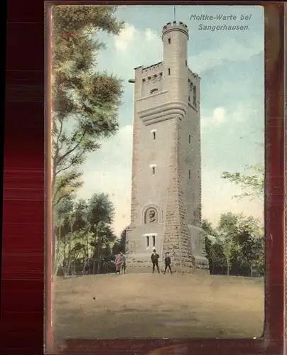 Sangerhausen Suedharz Moltke Warte Turm Kat. Sangerhausen