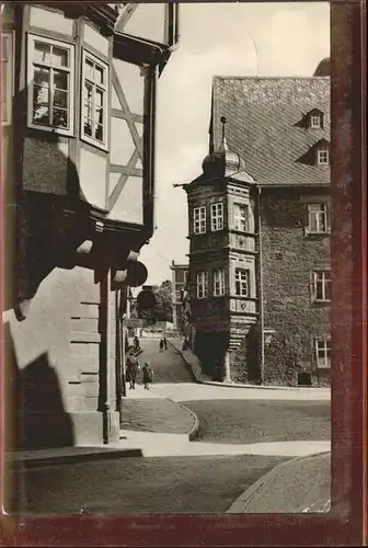 Sangerhausen Suedharz Erker am Schloss Kat. Sangerhausen