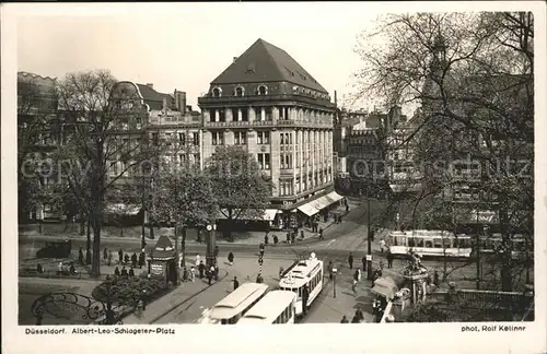 Duesseldorf Albert Leo Schlageter Platz Kat. Duesseldorf