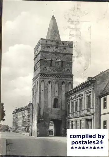 Brandenburg Havel Rathenower Turm Kat. Brandenburg