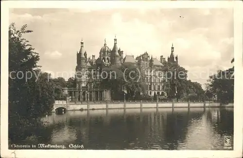 Schwerin Grossherzogliches Schloss Kat. Schwerin