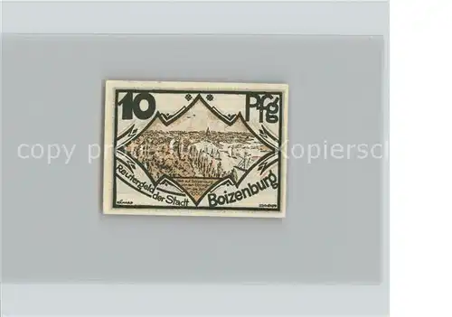 Boizenburg 10 Pfennig Reutergeld Kat. Boizenburg