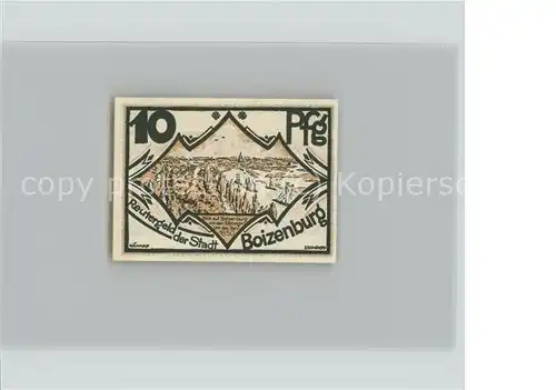 Boizenburg 10 Pfennig Reutergeld Kat. Boizenburg