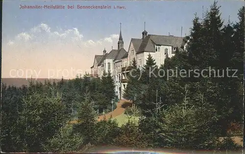 Benneckenstein Johanniter Heilstaette Kat. Benneckenstein