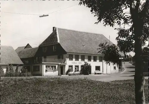 Roetenbach Baden Gasthaus Adler Kat. Friedenweiler