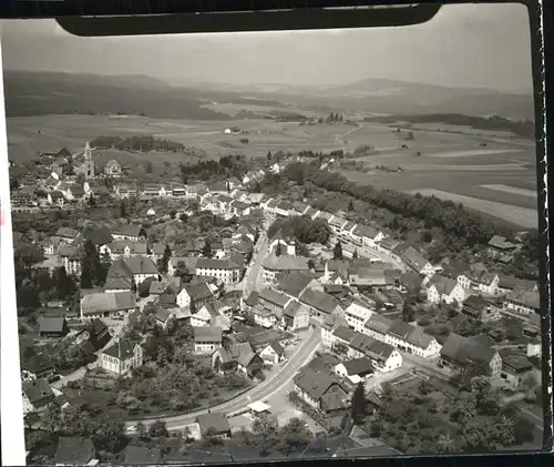 Bonndorf Schwarzwald Fliegeraufnahme Kat. Bonndorf