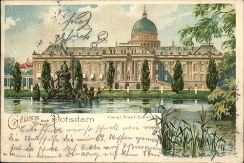 Potsdam Koenigliches Stadt-Schloss / Potsdam /Potsdam Stadtkreis