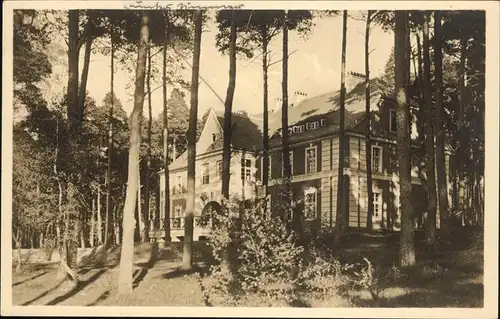 Werbellin Jugendherberge Brunoldhaus Kat. Schorfheide