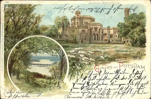 Potsdam Schloss Babelsberg / Potsdam /Potsdam Stadtkreis