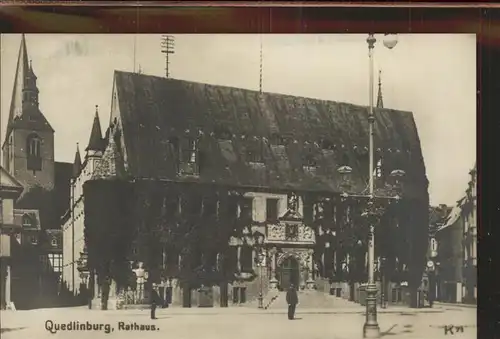 Quedlinburg Rathaus Kat. Quedlinburg