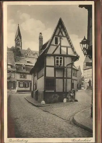 Quedlinburg Finkenherd Kat. Quedlinburg