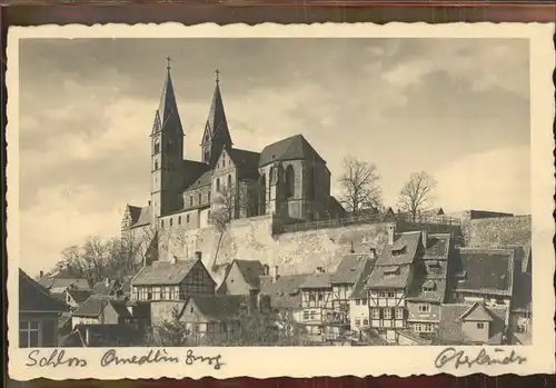 Quedlinburg Schloss Kat. Quedlinburg