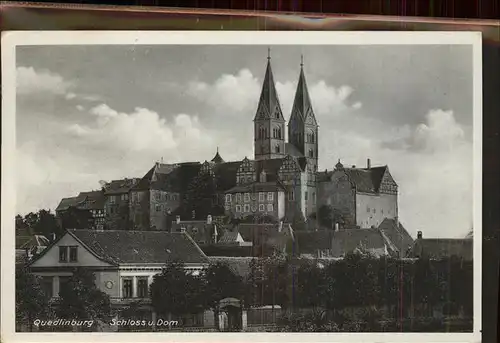 Quedlinburg Schloss und Dom Kat. Quedlinburg