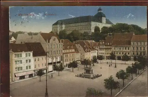 Weissenfels Saale Marktplatz Kat. Weissenfels