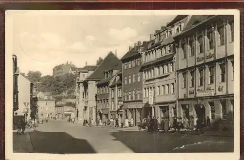 Weissenfels Saale Markt Leipziger Strasse Kat. Weissenfels