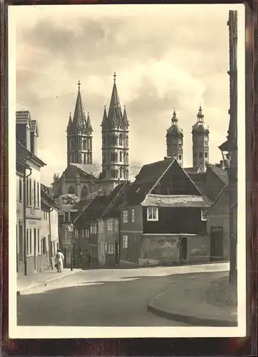 Naumburg Saale Dom von Suedwesten Kat. Naumburg