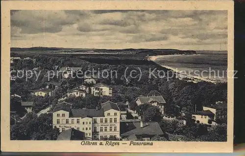 Goehren Ruegen Panorama Kat. Goehren Ruegen