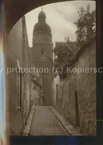 Eisleben Blick durchs dunkle Tor Kat. Eisleben