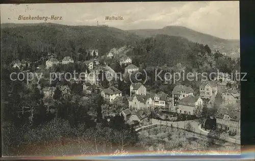 Blankenburg Harz Mit Walhalla Kat. Blankenburg