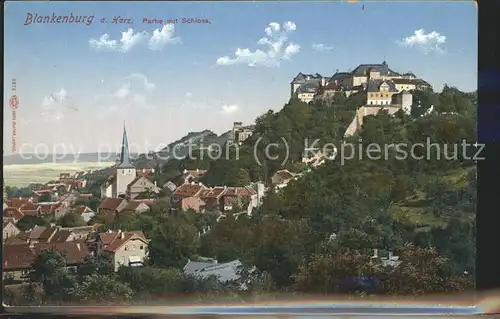 Blankenburg Harz Mit Schloss Kat. Blankenburg