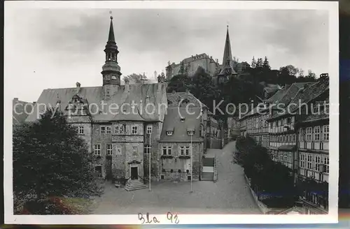 Blankenburg Harz Rathaus u.Markt Kat. Blankenburg