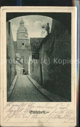 Eisleben Durchgang zur Kirche Kat. Eisleben