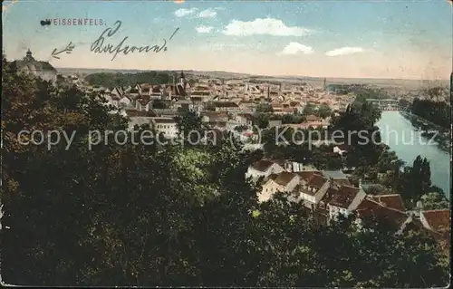 Weissenfels Saale Panorama / Weissenfels /Burgenlandkreis LKR