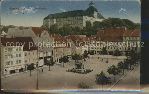 Weissenfels Saale Marktplatz Kat. Weissenfels