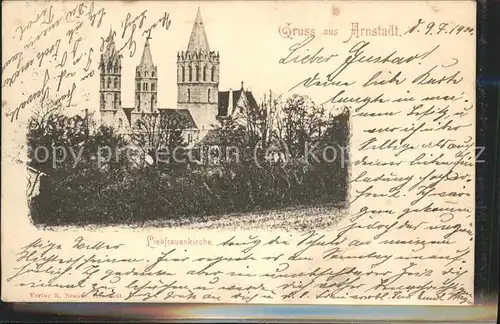 Arnstadt Ilm Liebfrauenkirche / Arnstadt /Ilm-Kreis LKR