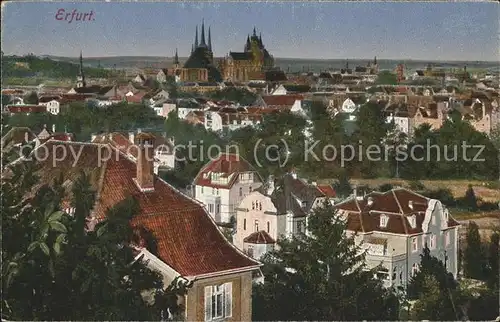 Erfurt Panorama Kat. Erfurt