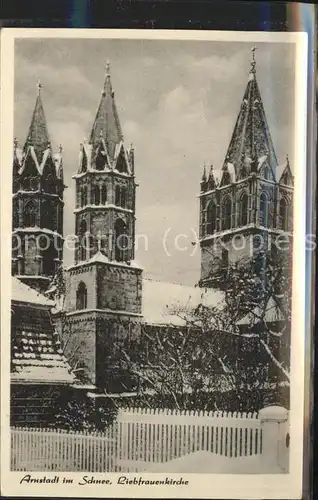 Arnstadt Ilm Liebfrauenkirche / Arnstadt /Ilm-Kreis LKR