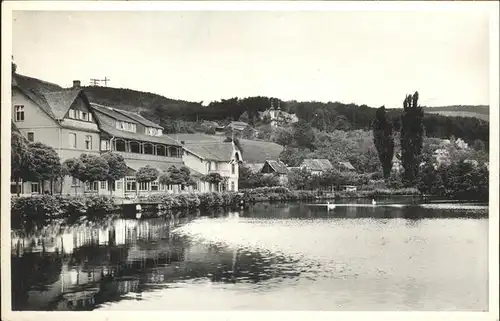 Ilsenburg Harz Forellenteich Kat. Ilsenburg Harz