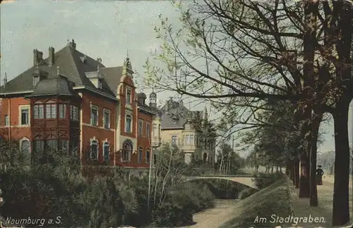 Naumburg Saale Stadtgraben Kat. Naumburg