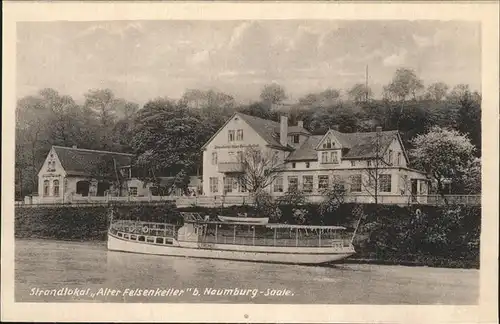 Naumburg Saale Strandlokal Alter Felsenkeller Kat. Naumburg