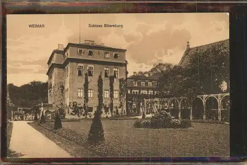 Weimar Thueringen Schloss Ettersburg / Weimar /Weimar Stadtkreis