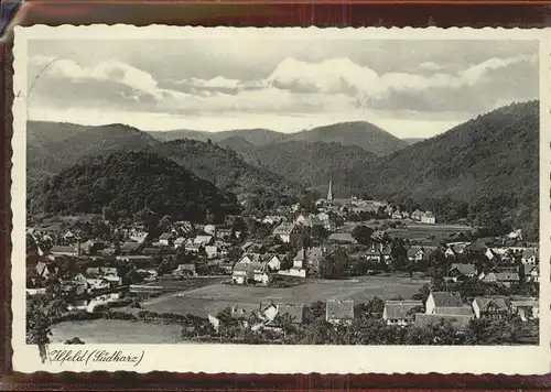 Ilfeld Ilfeld Suedharz Panorama Kat. Ilfeld Suedharz