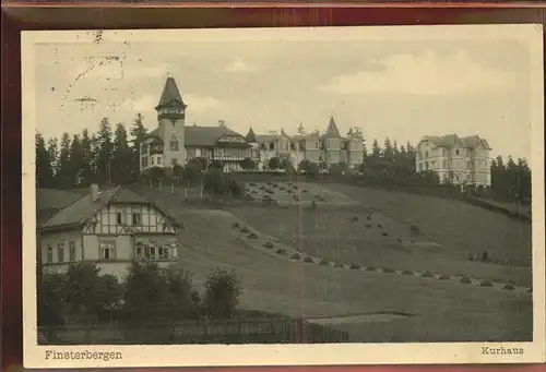 Finsterbergen Kurhaus Felsenstein Kat. Finsterbergen