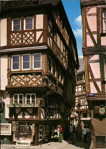 Bernkastel Kues Cusanus Weinstuben erbaut 1683 Fachwerkhaus Kat. Bernkastel Kues