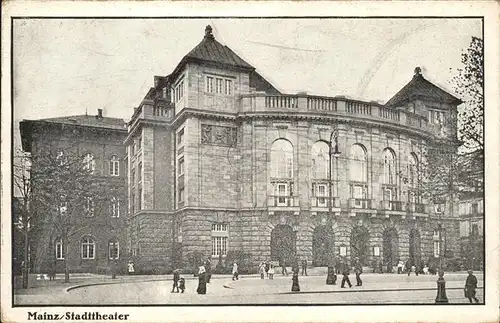 Theatergebaeude Mainz Stadttheater Kat. Gebaeude