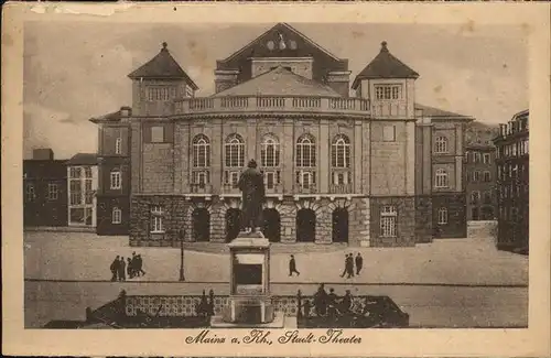 Theatergebaeude Mainz am Rhein Stadttheater Kat. Gebaeude