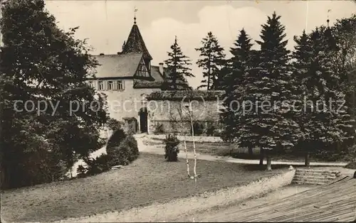 Kranichfeld Freilichtbuehne an Niederburg Ilm Kat. Kranichfeld