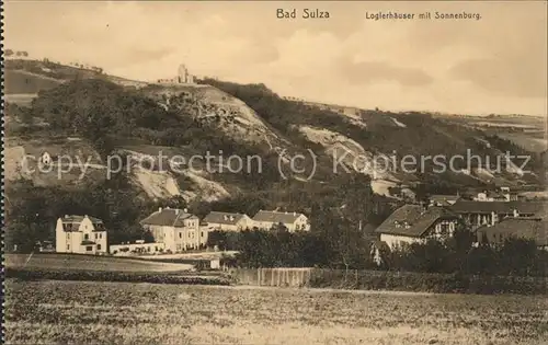 Bad Sulza Logierhaeuser mit Sonnenberg Kat. Bad Sulza