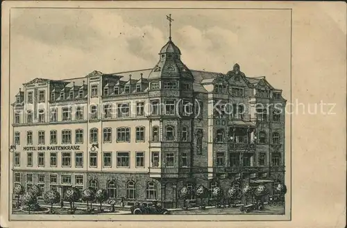 Eisenach Thueringen Hotel Der Rautenkranz Kat. Eisenach